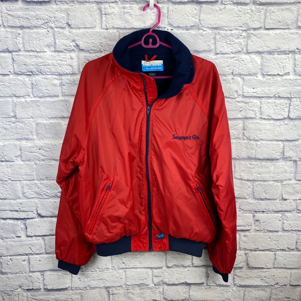 High Seas Seagram’s Gin Fleece Lined Jacket